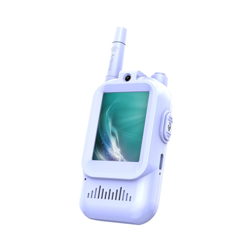 Newest Portable Children Walkie Talkie for Kids 2 Pack in Set With  2 Inch IPS Screen Video Intercom As Birthday Christmas Gifts