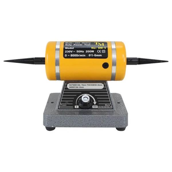 изменяемая скорость полируя машины ювелирных изделий полировщика точильщика столешницы 230v настольная