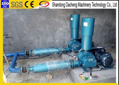 Dissolved Air Flotation Roots Positive Displacement Blower / Aquarium Air Compressor 800rpm
