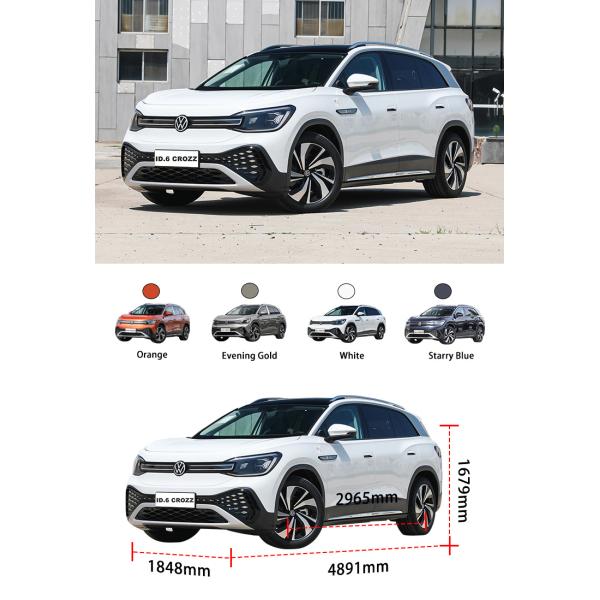 150 кВт Подержанный электромобиль Volkswagen 5-дверный электромобиль Средний до крупного внедорожника