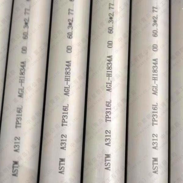 50mm SS304 Stainless Steel Pipe with Polish/Hl/6K/8K/No.1/No.4 Finish