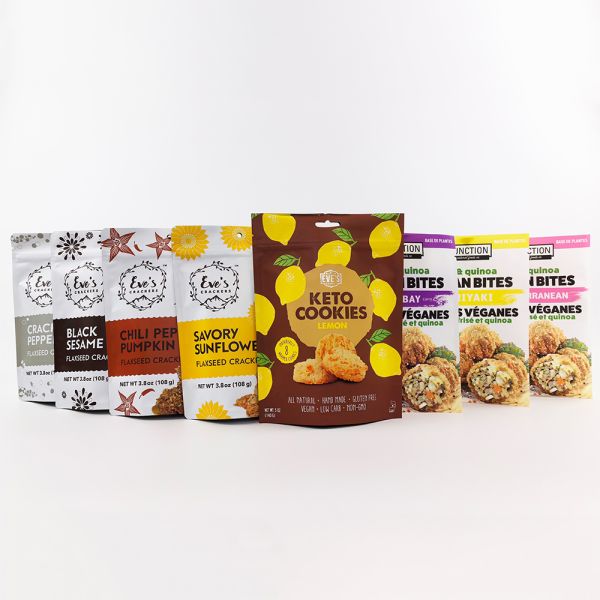 Low MOQ 10pcs Custom Sizes and Printing Recyclable Reusable Stand up Zipper Bag for Food or Cosmetic Free Design