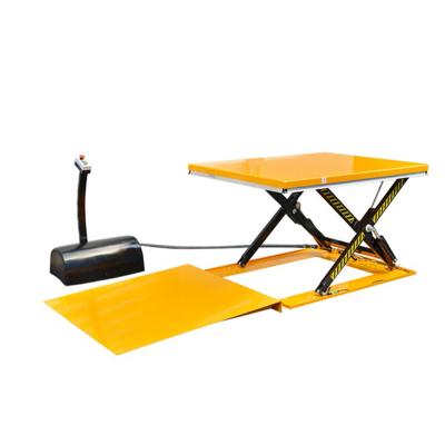 85mm 48 X 48 Low Profile Lift Table For Pallets Platform With Hydraulic Pump