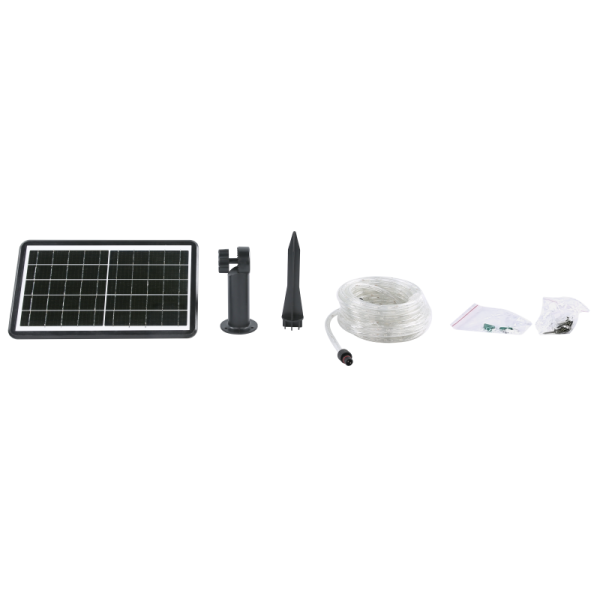 Solar LED light strip self-adhesive outdoor waterproof outdoor courtyard balcony atmosphere outdoor color ultra-bright