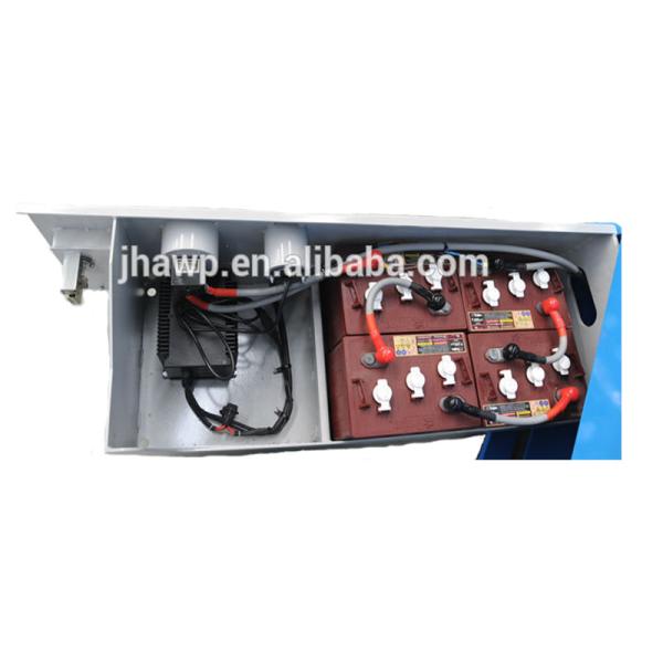 Anti Dropping Two Man Scissor Lift Equipment , Electric Scaffold Lift Panels Control