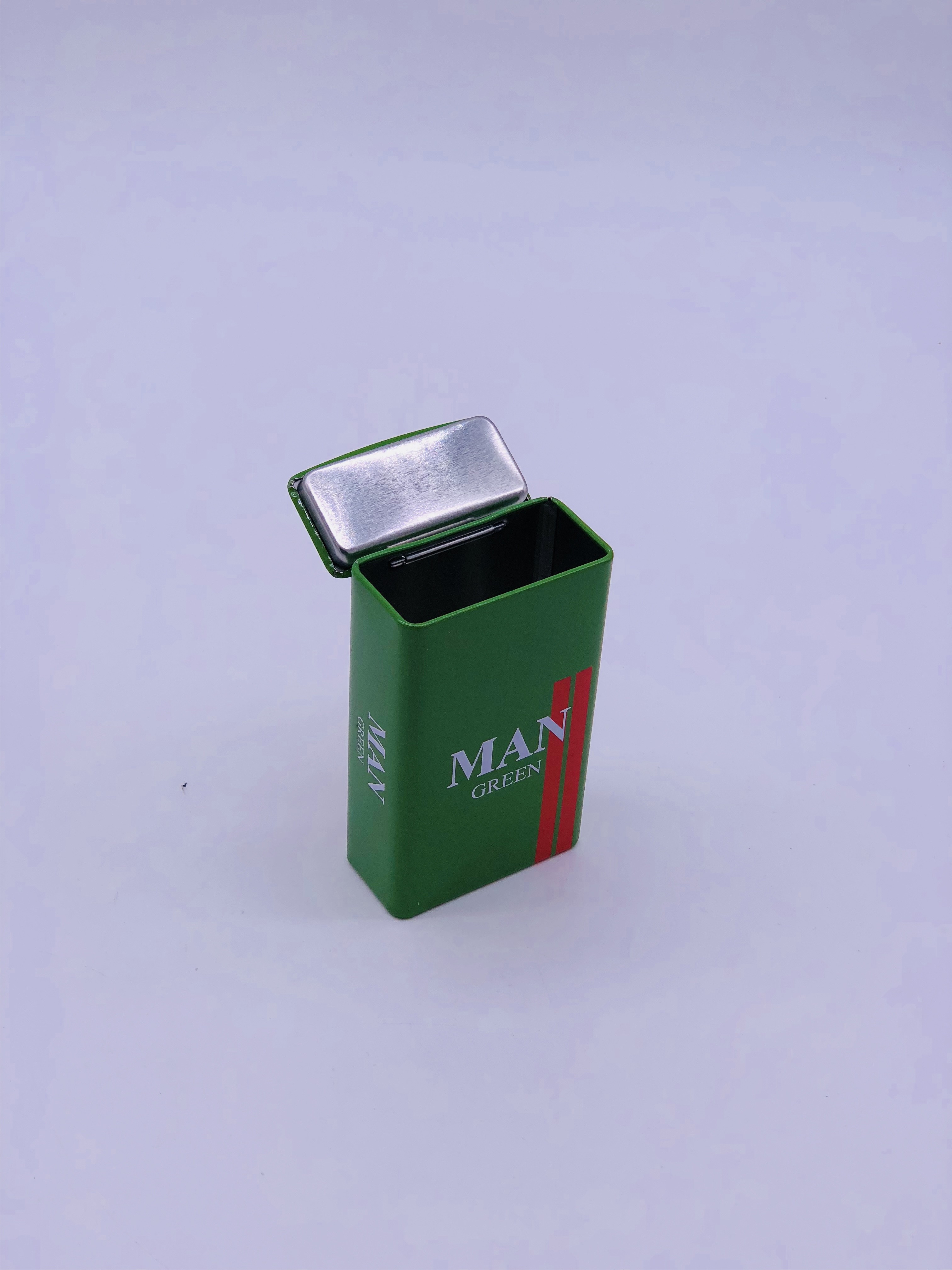 Custom Printed Small Rectangular Tin Box for Gift / Mint / Tea Biodegradable