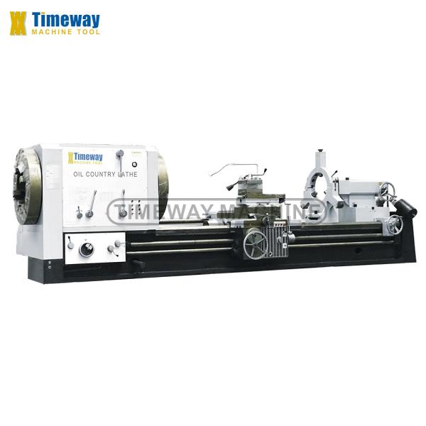 Construction Works Q-520 Oil Country Lathe/ Pipe Threading Torno with 755mm Bed