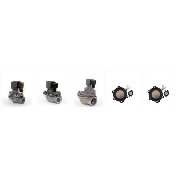 CA20T Threaded Port Pneumatic Pulse Valve 3/4 Inch Single Nitrile / Viton Diaphragm