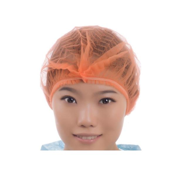 Ventilate Double Elastic Nonwoven Round Mob Cap