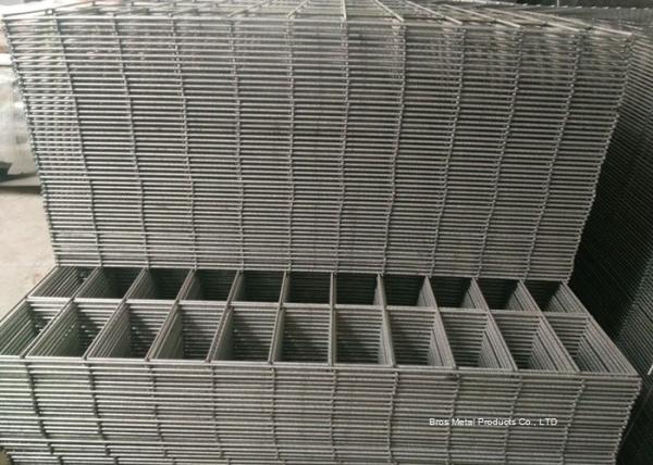 2x2 Welded Wire Mesh Panels Sheet For Construction , Low Carbon Steel Materials