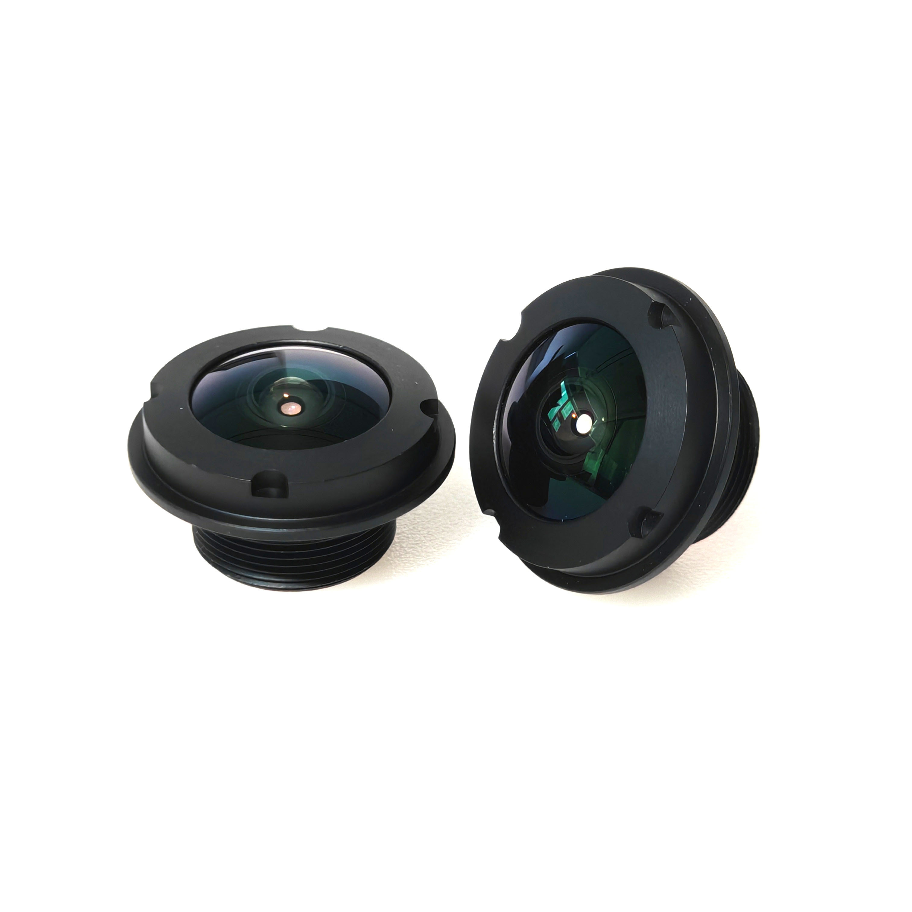 1.37mm F2.0 IP68 Waterproof M12 Super Fisheye Lens 192 Degree Ultra Large FOV 9G+IR Vehicle Reverse Backup Camera