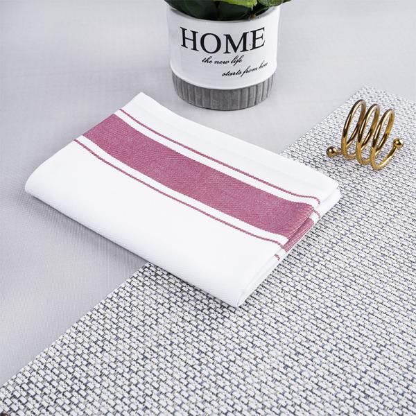 50 X 70cm Red Wine Cotton Cloth Napkins Strong Water Absorbent