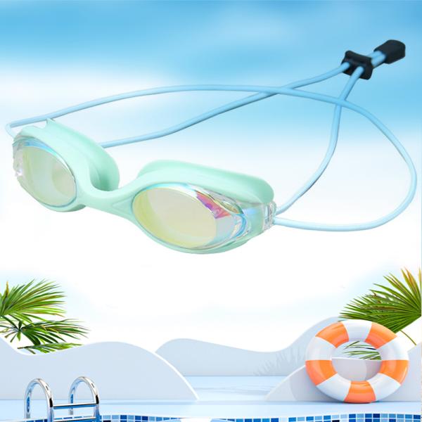 Ultra-Claridad de visión amplia anteojos de natación con protección anti niebla y UV anteojos de natación para adultos anteojos de natación anti niebla