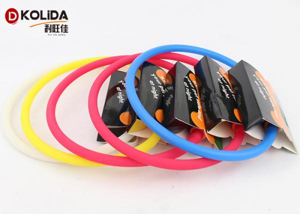 Silicon Waterproof USB Rechargeable Dog Collars That Light Up In The Dark