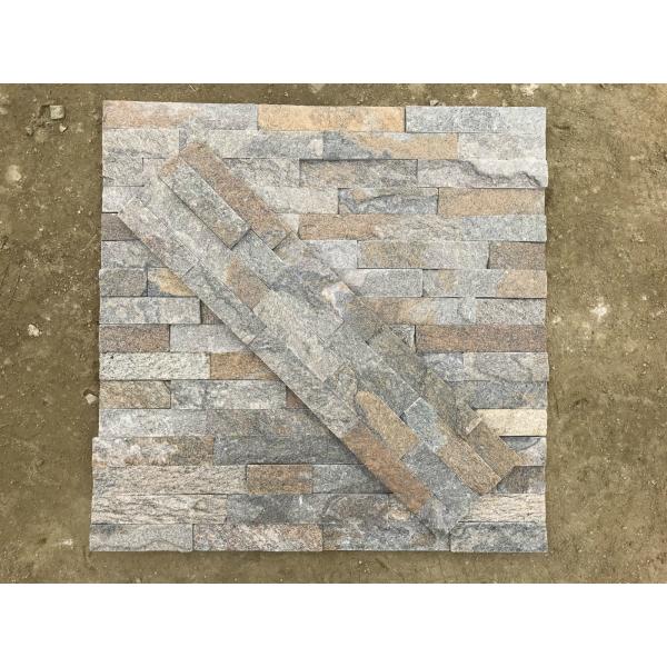 152x610mm Rust Quartzite Outdoor Stone Veneer Panels