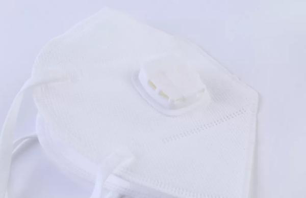 White Particulate Respirator N95 Face Mask Reusable Skin Friendly CE / FDA Certified
