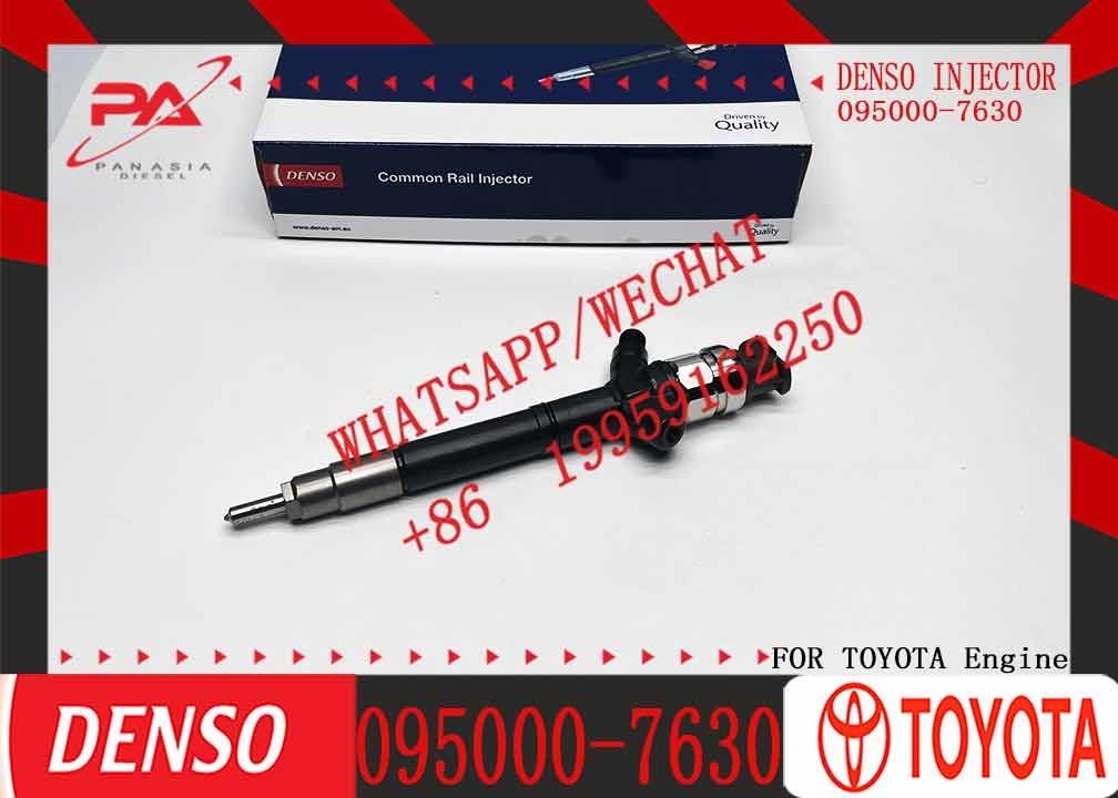 Горячая продажа Сборка топливного инжектора 23670-0R170 Дизельный двигатель топливный инжектор 095000-7630 Для TOYOTA RAV4