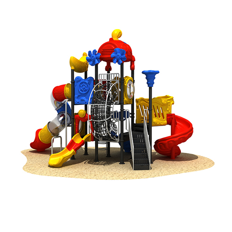 Environment Friendly Material Outdoor Park Playground Children Play Toys Durable Slides Amusement Sets
