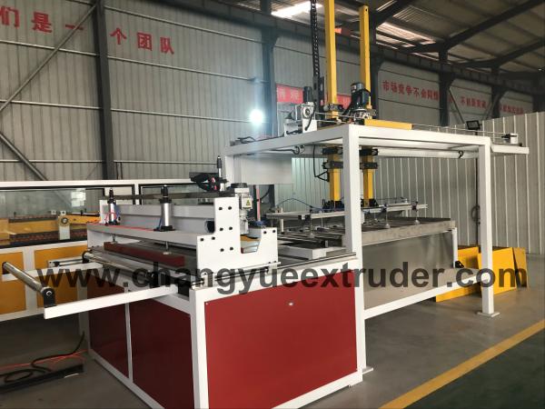 Machine à carton en plastique Changyue modèle SJSZ80/156
