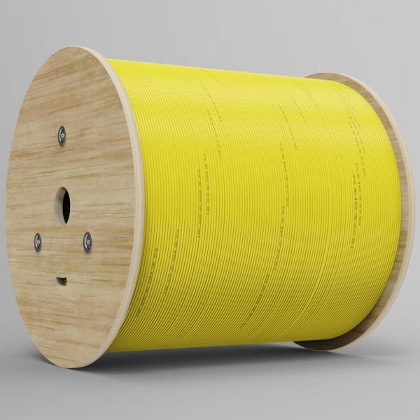 G652D 3.0mm Simplex Indoor Fiber Optic Cable Single Mode GJFJV