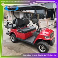 Automóvel elétrico de 4 lugares Controlador de motor de corrente elétrica 48v Tour de automóvel elétrico para aluguer de automóveis turísticos