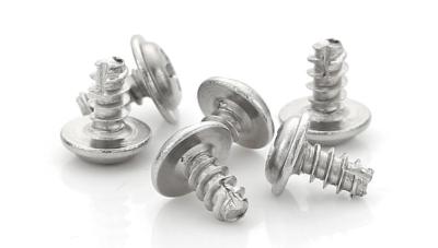 Extra Wide Rounded Head Metal Tapping Screws Thread - Cutting Tapping Screws