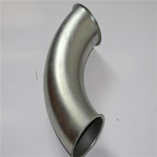 Weldable Stainless Steel Pipe Fittings , Long Radius Pipe Bends ISO9001 Approval