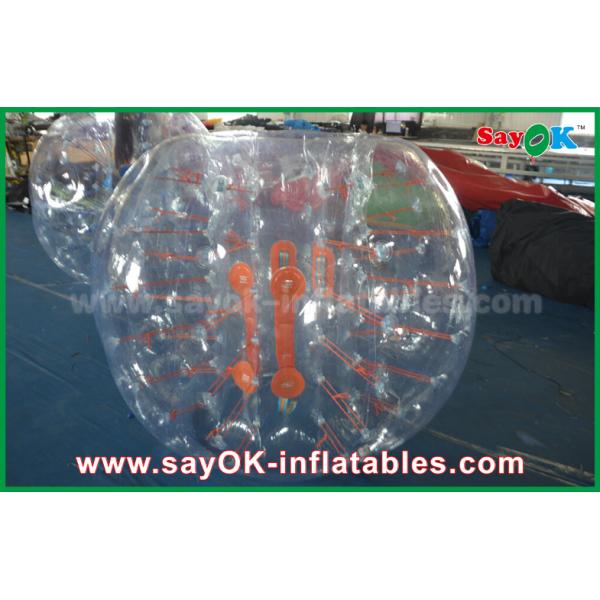 Разрушать взрослого 1.5m игры шарика шарик DIA раздувной Zorb раздувного, прозрачный человеческий футбол TPU/PVC пузыря