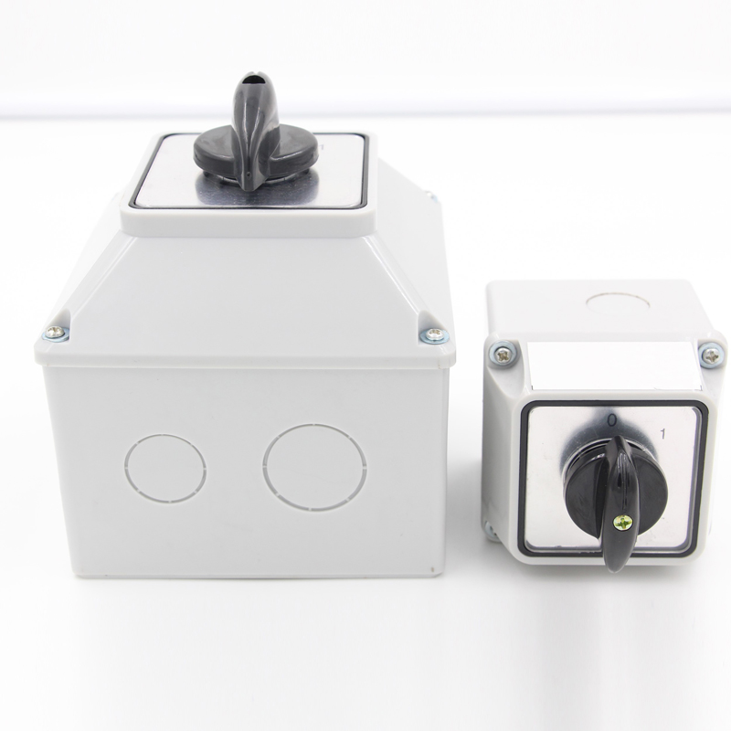 MEH LW26 Series 20A Changover Rotary Cam Switch 3 Pole 3 Way Selector Waterproof IP65 ABS+Brass+Silver Contact CE/Certified 440V
