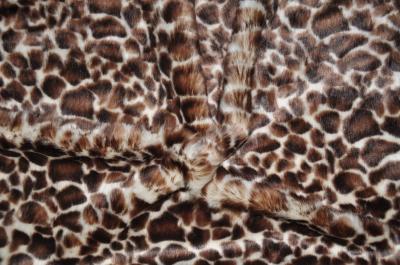 tela do poliéster da cópia do leopardo 530gsm para a tela 100% original do poliéster da forma