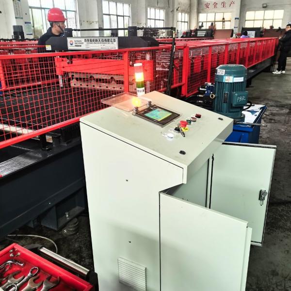 High Speed 30m / Min Trapezoidal Sheet  Zinc PBR Panel Roof Making Machine Thickness 0.3-0.8mm