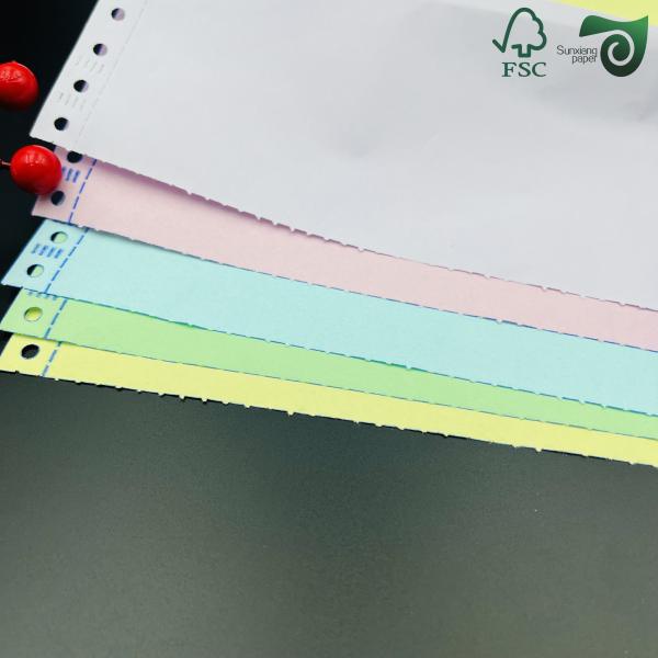 CB CFB CF 9.5  11 Carbonless NCR Paper For Thermal Printers Crisp Clear Images FSC