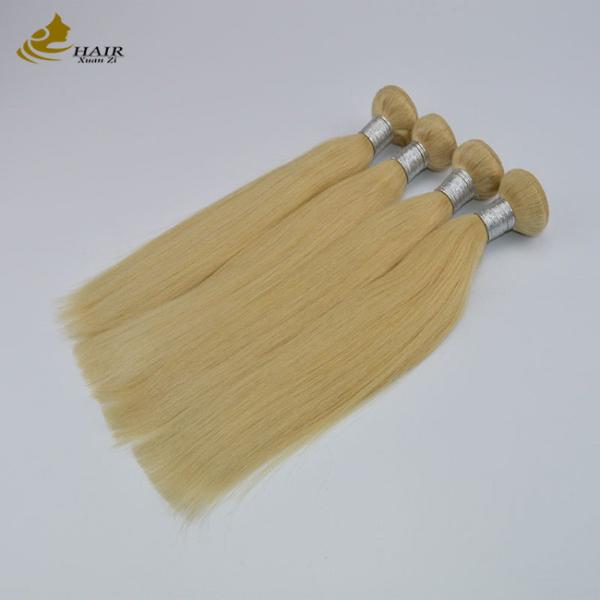 10A Ombre Extensões de cabelo 16 polegadas 100% Remy 613 loira