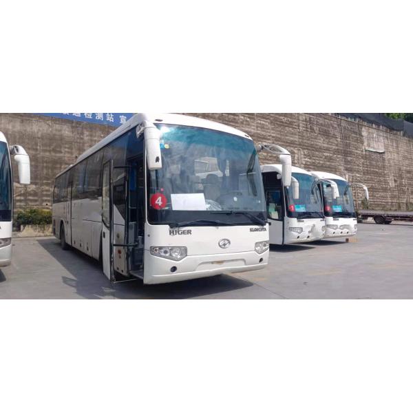 Используемое евро III двигателя 215kw Weichai более высоких мест автобуса 53 пассажиров модели KLQ6129 двигателя автобуса задних хороших заднее