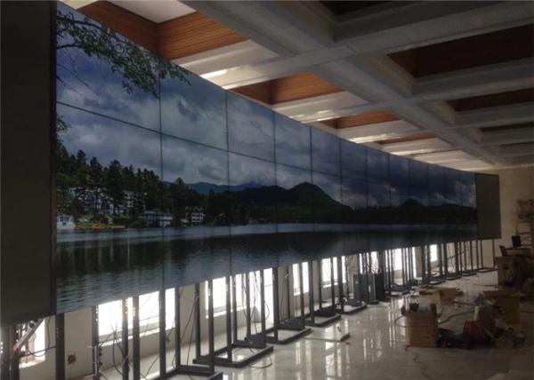 LG Ultra Narrow Bezel LCD Broadcast Video Wall LED Backlight For Shopping Mall