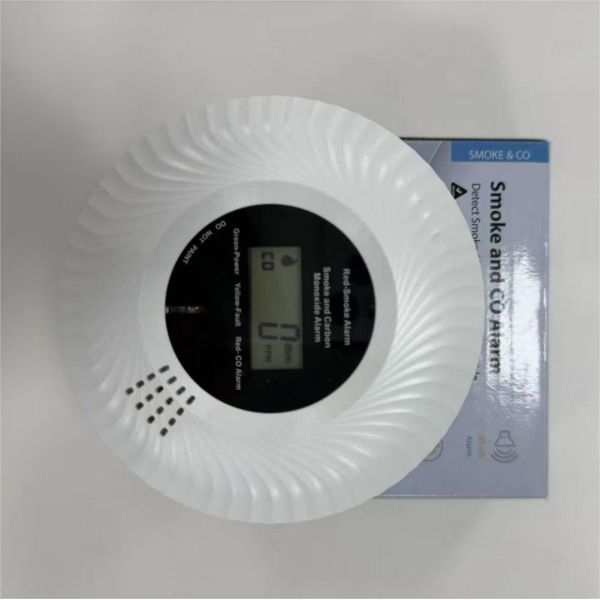 Smart WIFI Gas Detector with Flame-retardant ABS Plastic and 5-Year Sensor Life for Real-time Alerts via TUYA App