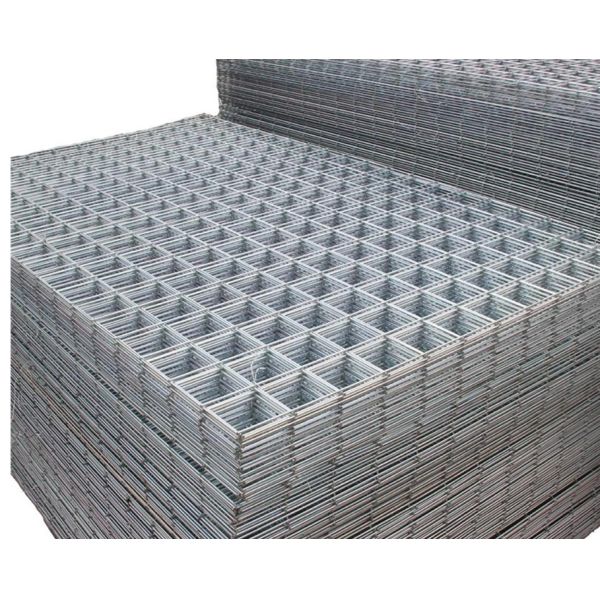 Square Hole Welded Wire Mesh Panel, Galvanized Welded
