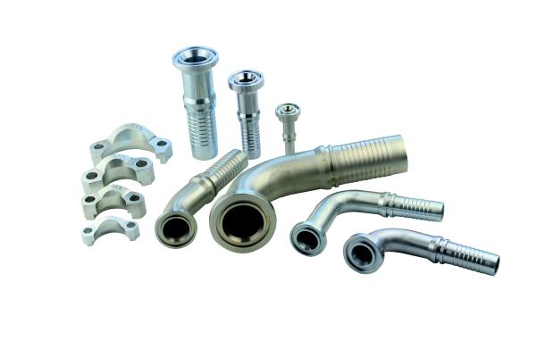 Carbon Steel Zinc Plated Bsp Hydraulic Hose Fittings