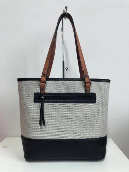 China Factory Supply Directly Lady PU leather Handbag Wholesale Tote Bag