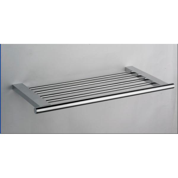 Single Towel Rack 9811-Square &Brass&Chrome color &matt black color & Bathroom