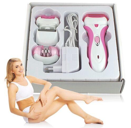 4 in 1 Ladies hair removal machine Grinding Foot Machine Bulit-in battery