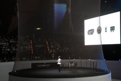 360 Degree Holographic Projector Screen Holo Gauze For 3D Hologram Show