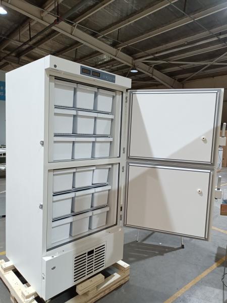 -40℃ バイオメディカルフリーザー MDF-40V528 デュアルチャンバー医療用ディープフリーザー ダブルコンプレッサーシステム搭載 (528L)