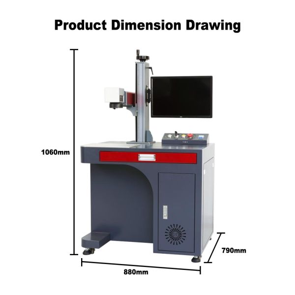 High-Precision Laser Cutting Machine with 1000W-3000W Power and ≤20mm Cutting Thickness for Jewelry Production