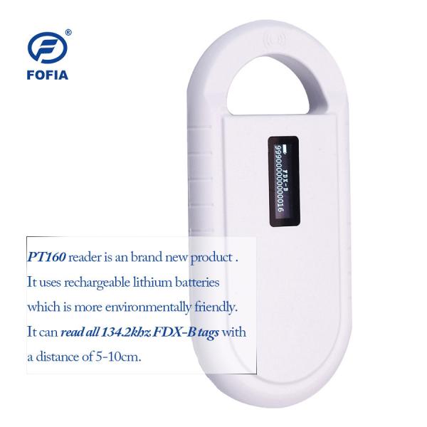 Новый портативный сканер микрочипов для домашних животных 134.2khz RFID USB сканер идентификатор животных