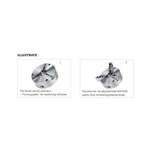 TNT 2 JAW STEEL BODY CHUCKS