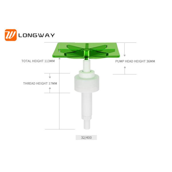 Non Leakage Soap And Lotion Pump , Small Plastic Pump Dispenser Tops