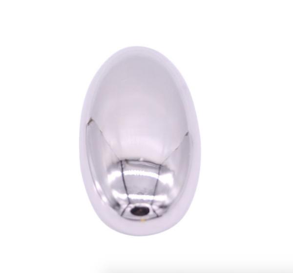 Modern Fashion Deluxe Chromium Plated Metal Die Casting Zinc Alloy Silver Color Perfume Cap Eco Friendly