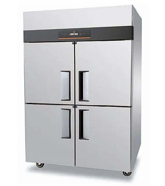 Commercial Double Door Refrigerator Beer Beverage Glass Upright Refrigerated Display Showcase