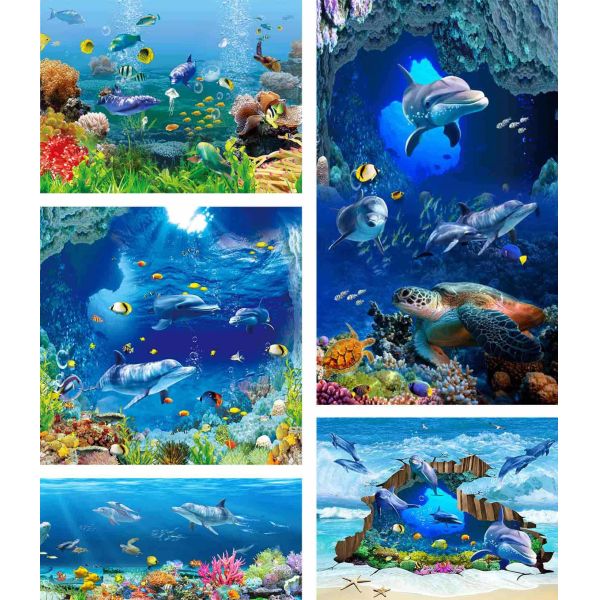 High Definition 3D Printed Decorative Flooring with Waterproof Surface